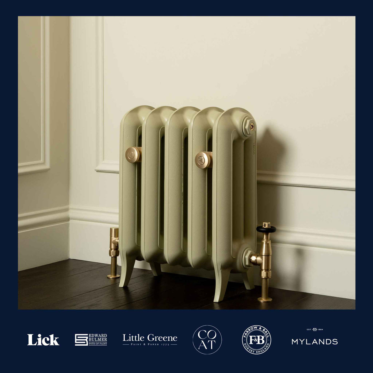 Greywell Cast Iron Radiator - Rutland London