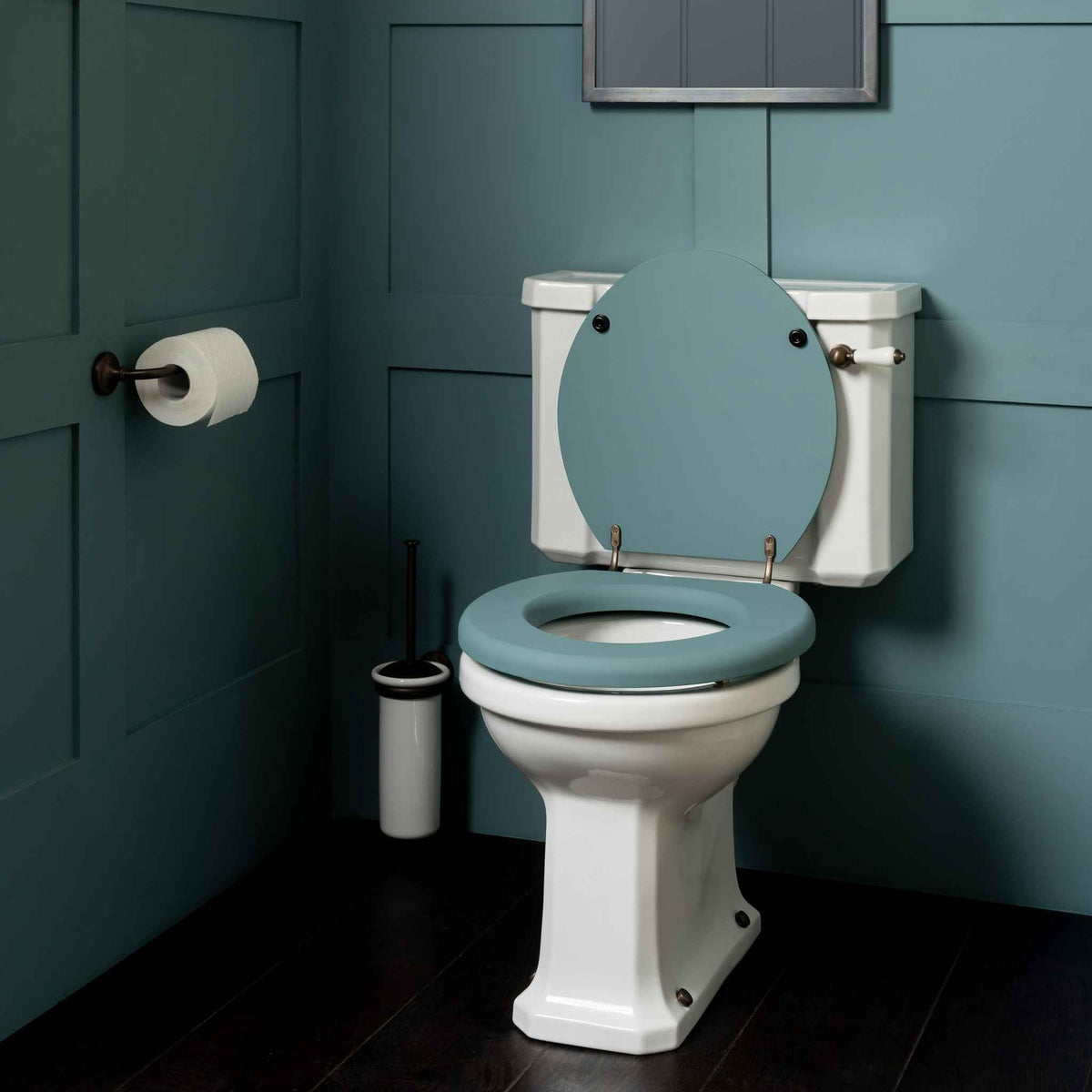 Chelsea Bespoke Colour Classic Loo Seat - Rutland London