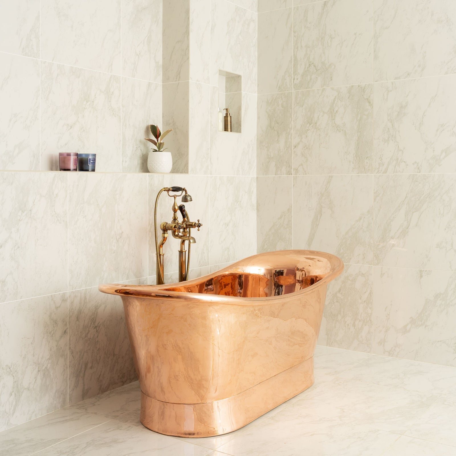 Marlborough Freestanding Copper Bath - Rutland London