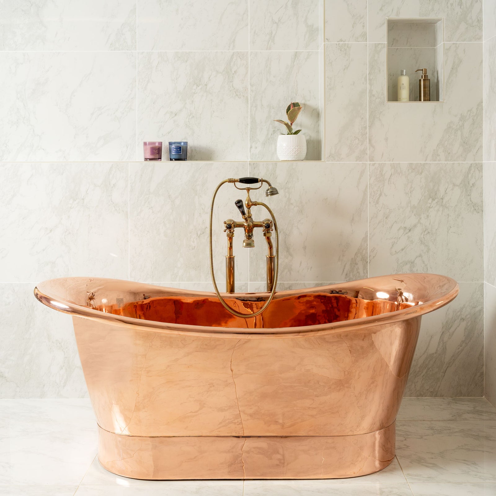 Marlborough Freestanding Copper Bath - Rutland London