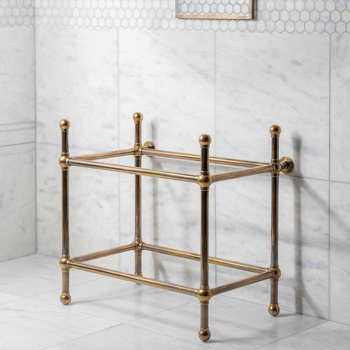 Regent Vanity Stand (Stand Only - No Top, Upstand or Basin) - Rutland London