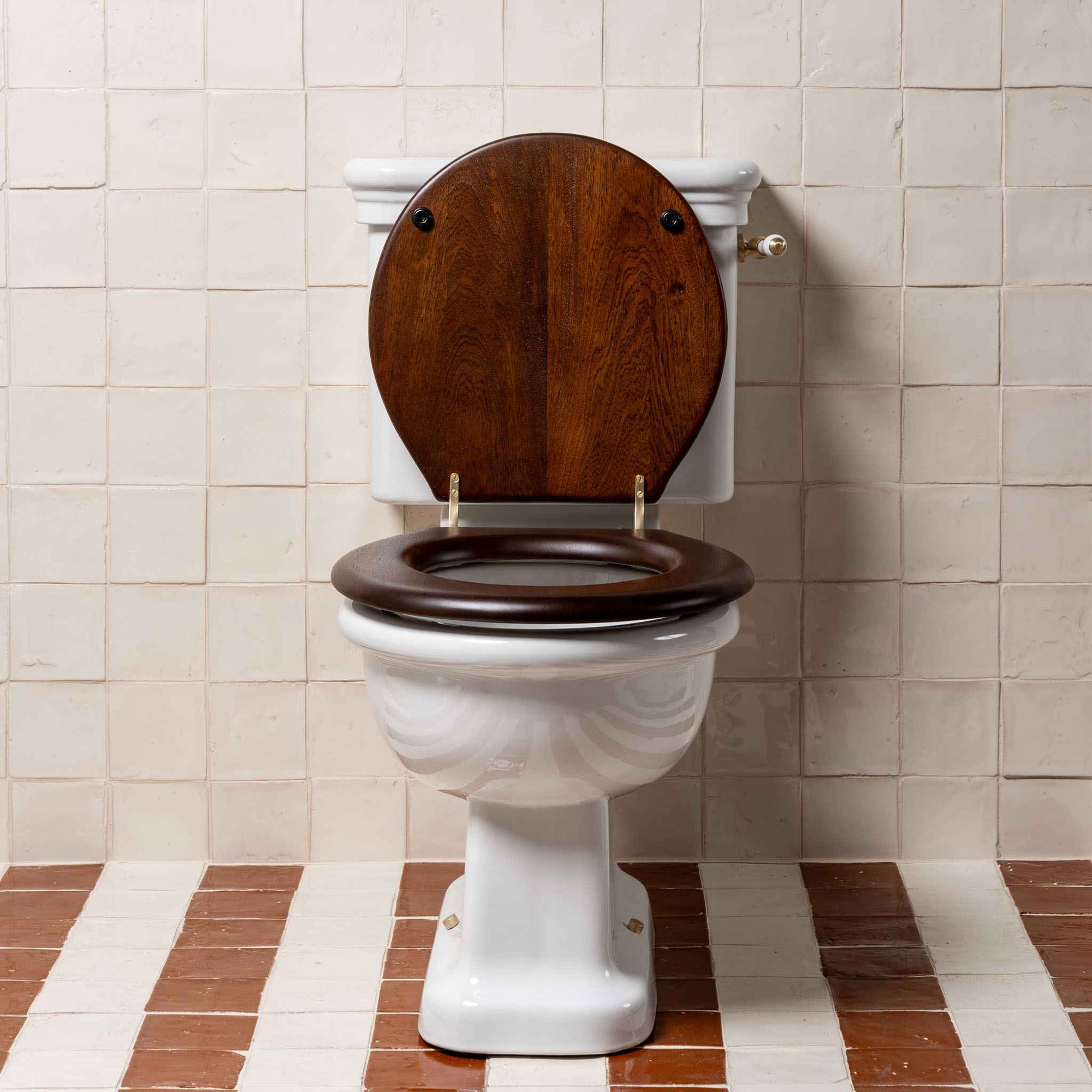 Chelsea Mahogany (Matt) Classic Loo Seat - Rutland London