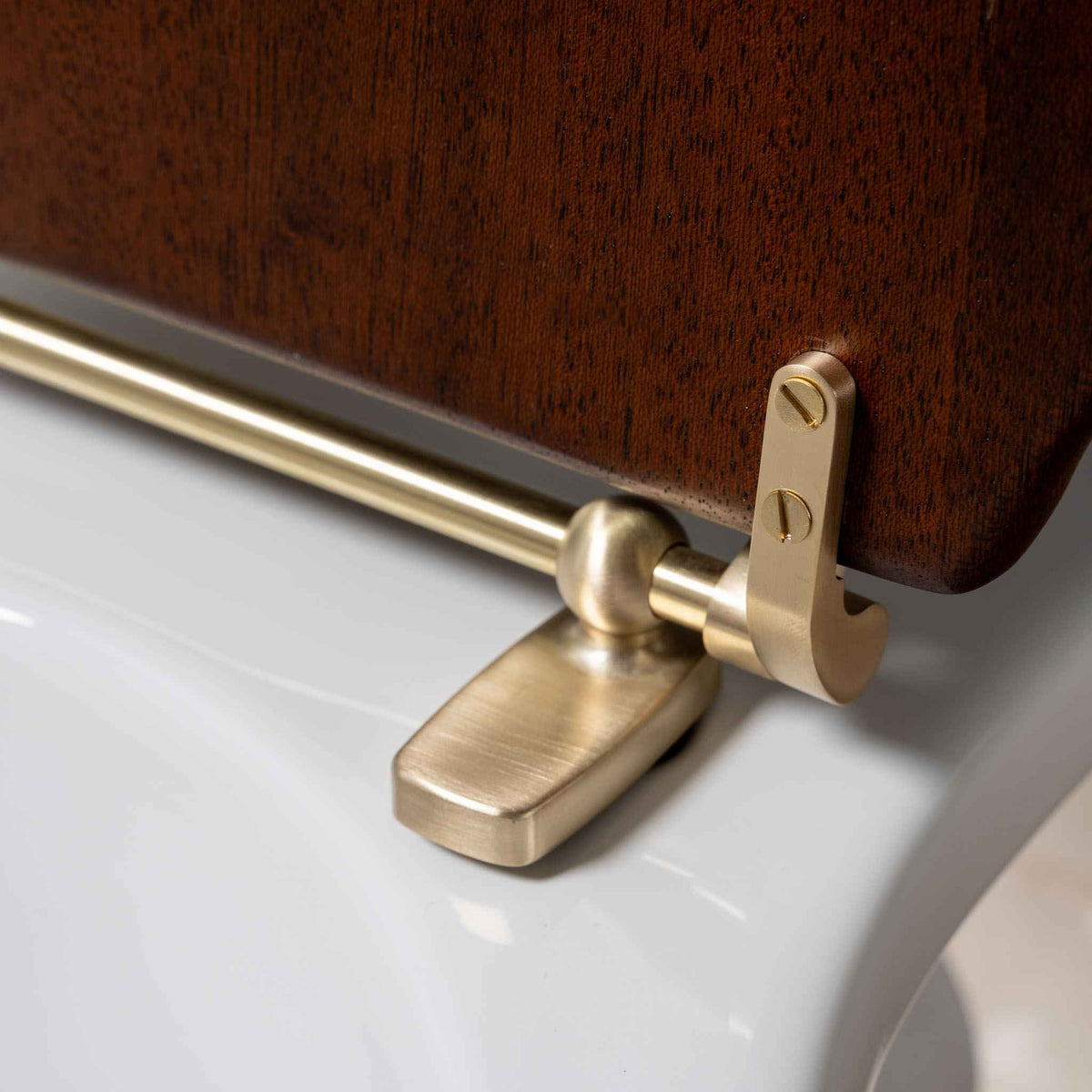 Chelsea Mahogany (Matt) Classic Loo Seat - Rutland London