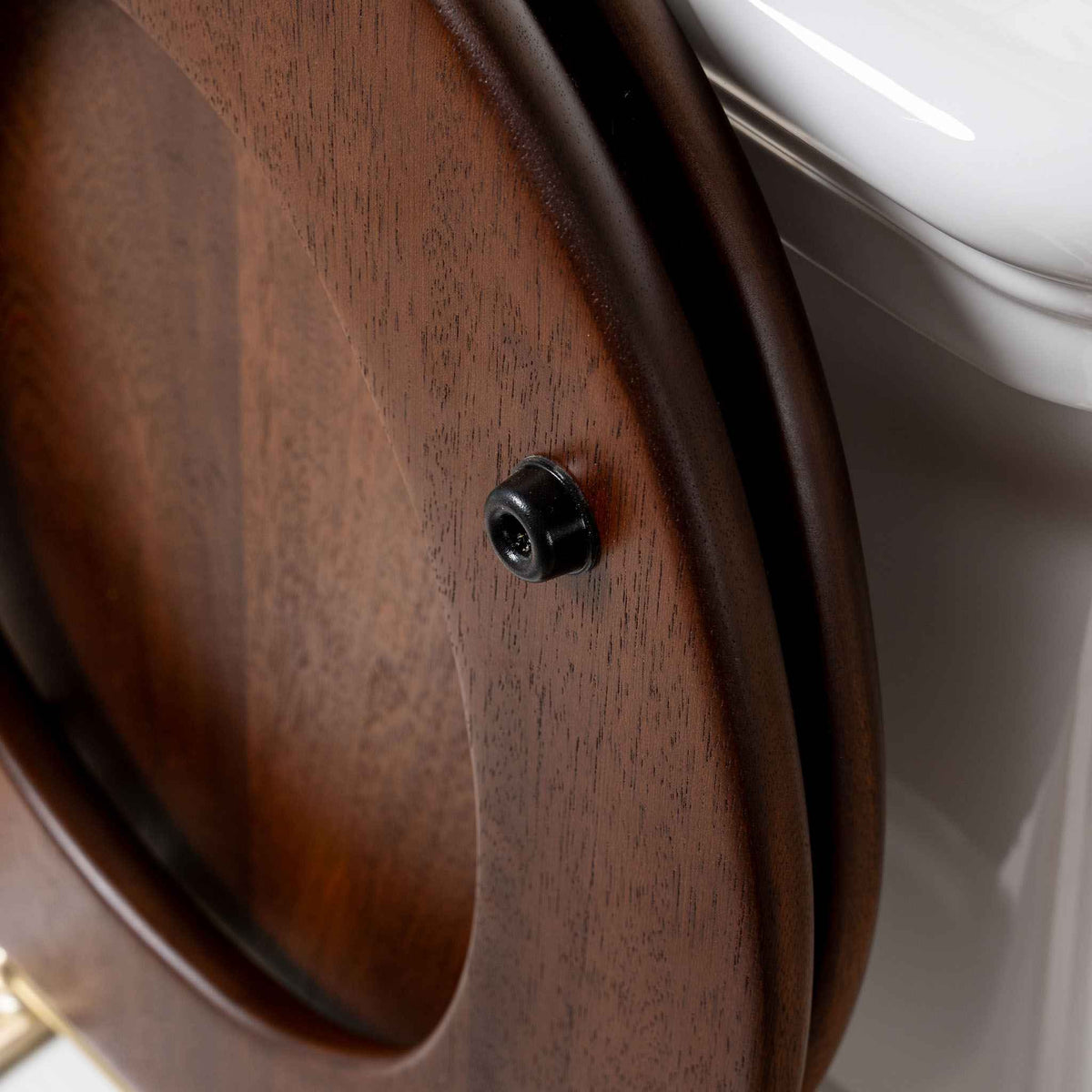 Chelsea Mahogany (Matt) Classic Loo Seat - Rutland London