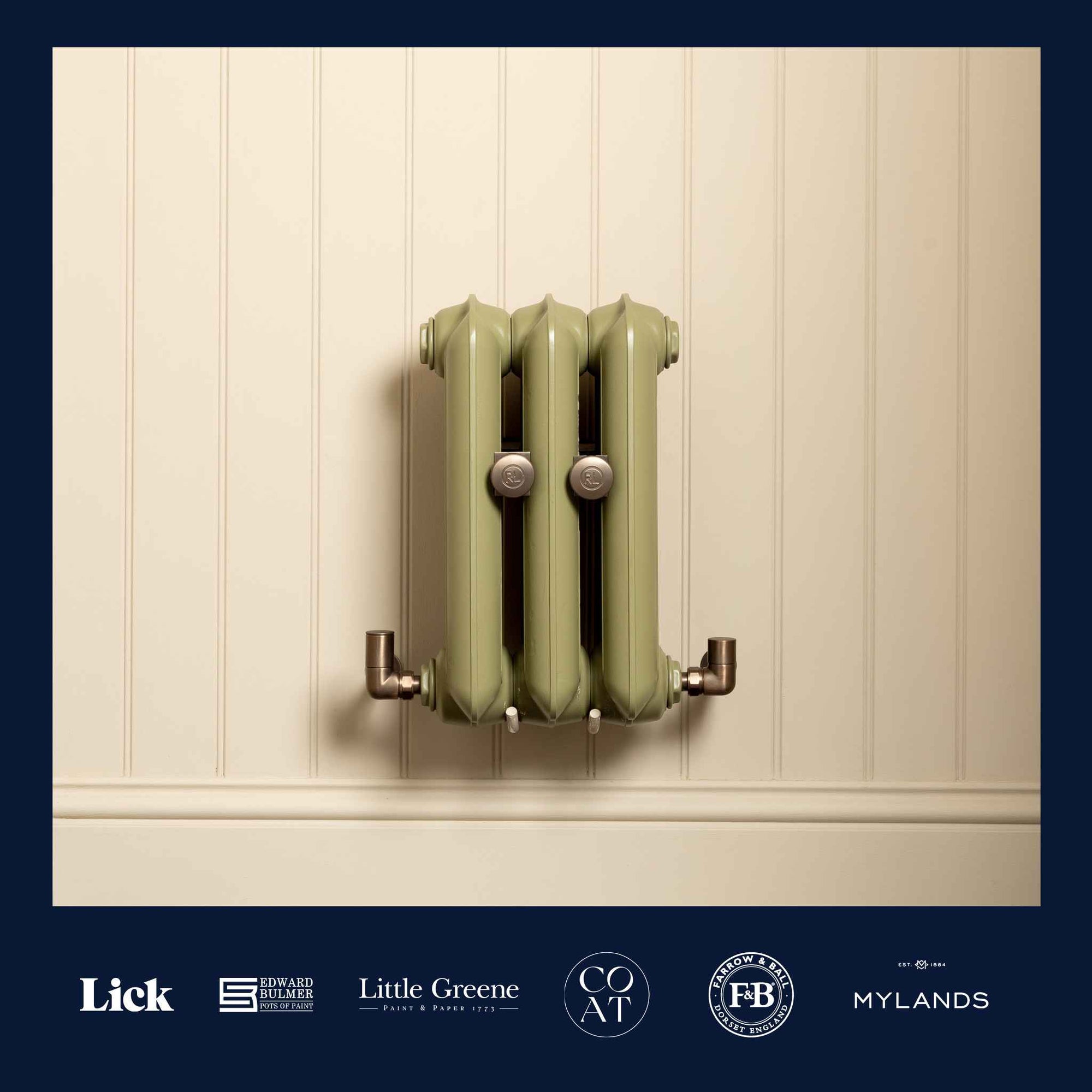 Odiham Cast Iron Radiator - Rutland London