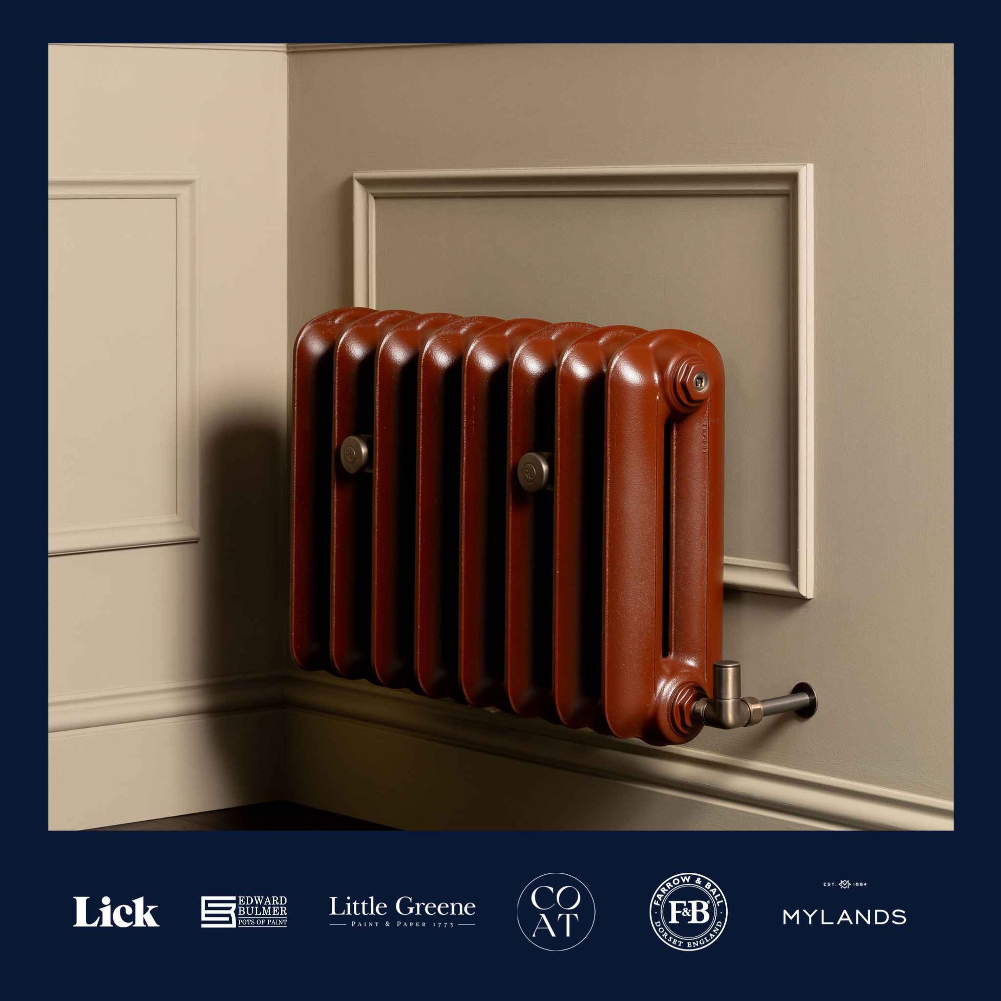 Tadley Cast Iron Radiator - Rutland London