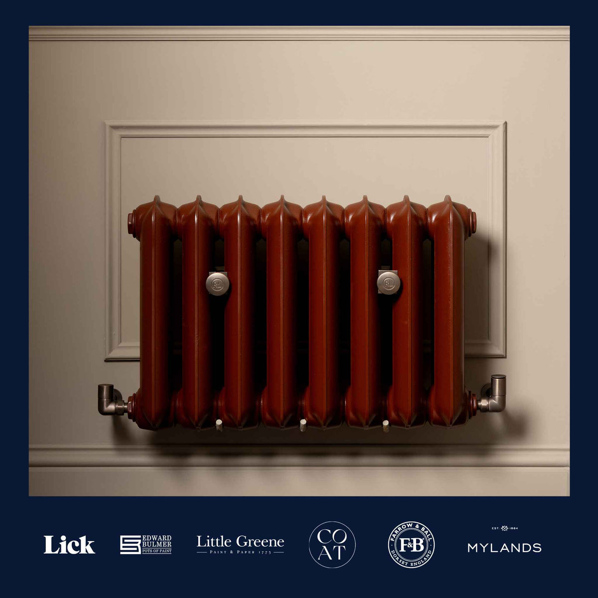 Tadley Cast Iron Radiator - Rutland London