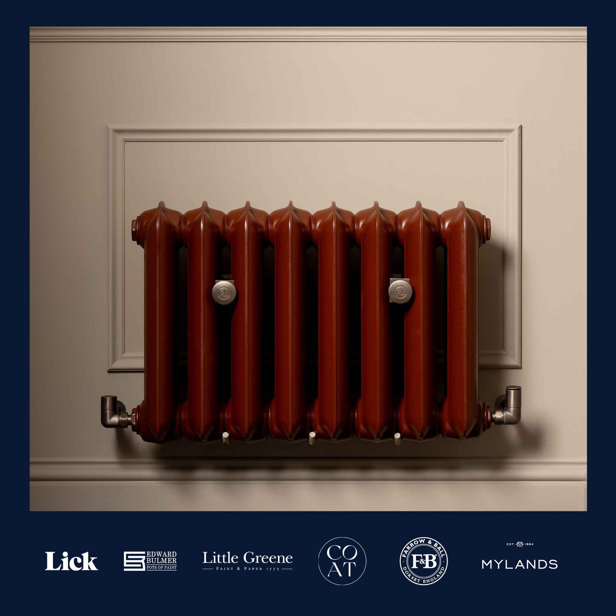 Tadley Cast Iron Radiator - Rutland London