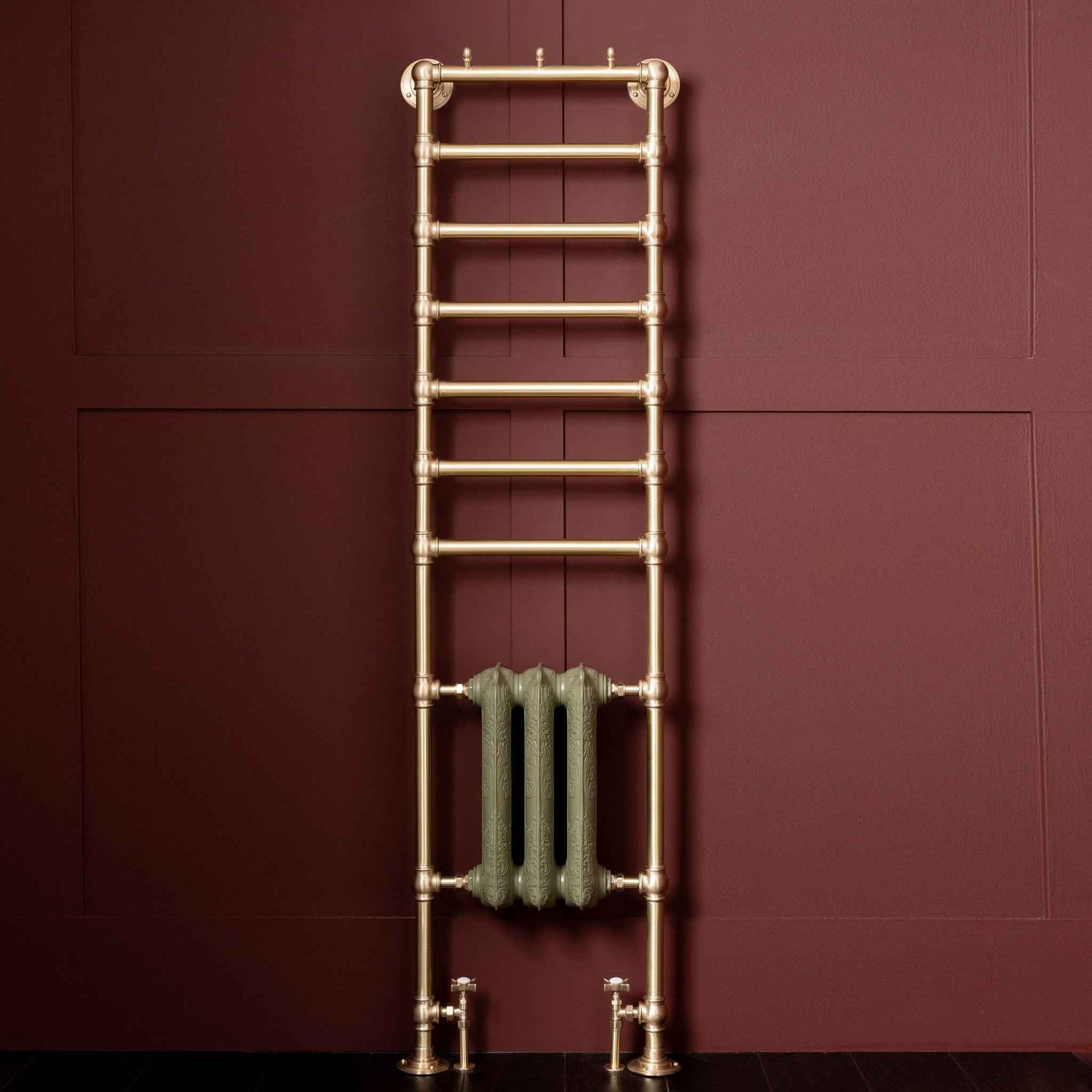 Norland Heated Utility Rack (Inc. Cast Iron Radiator) - Rutland London