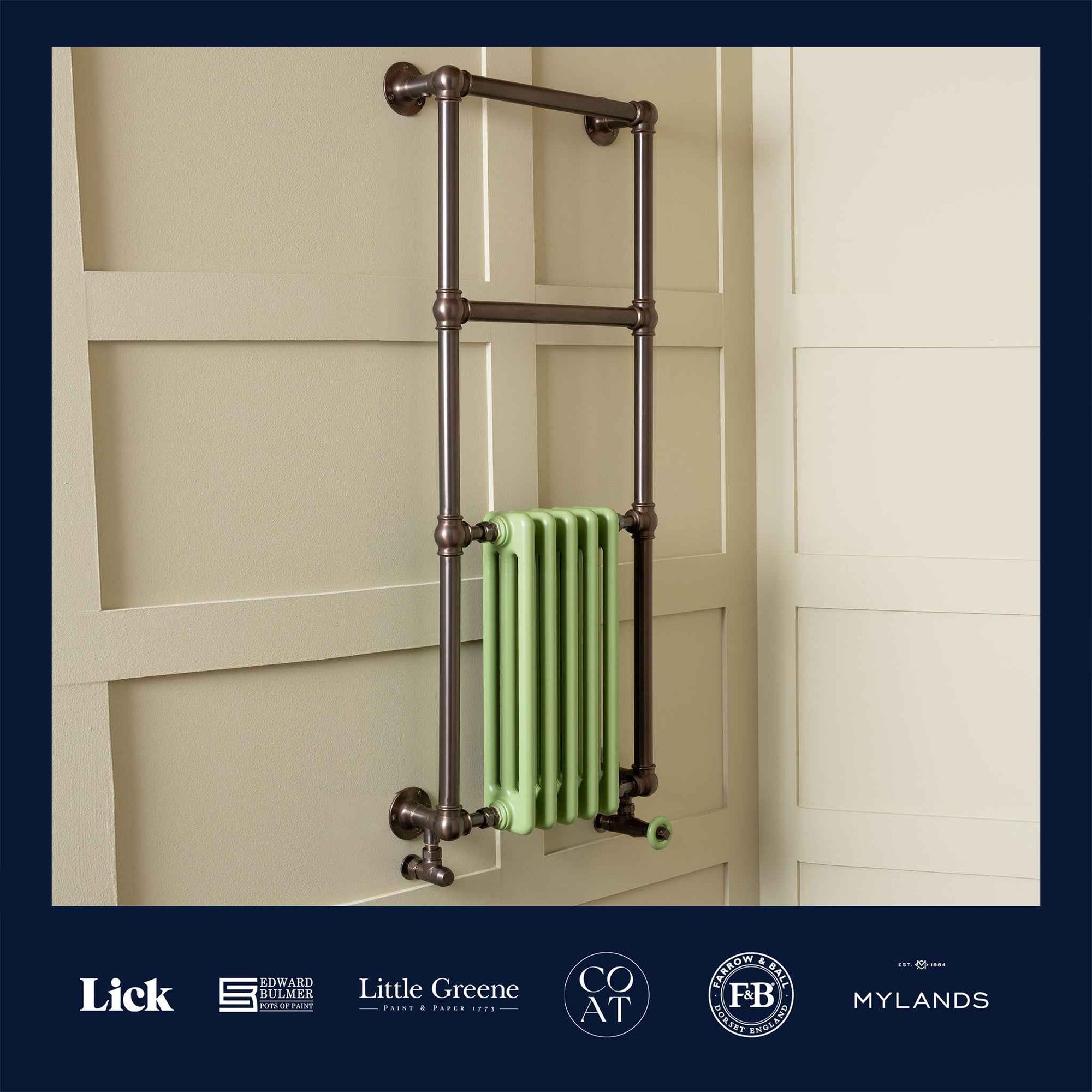 Packington Heated Towel Rail - Rutland London