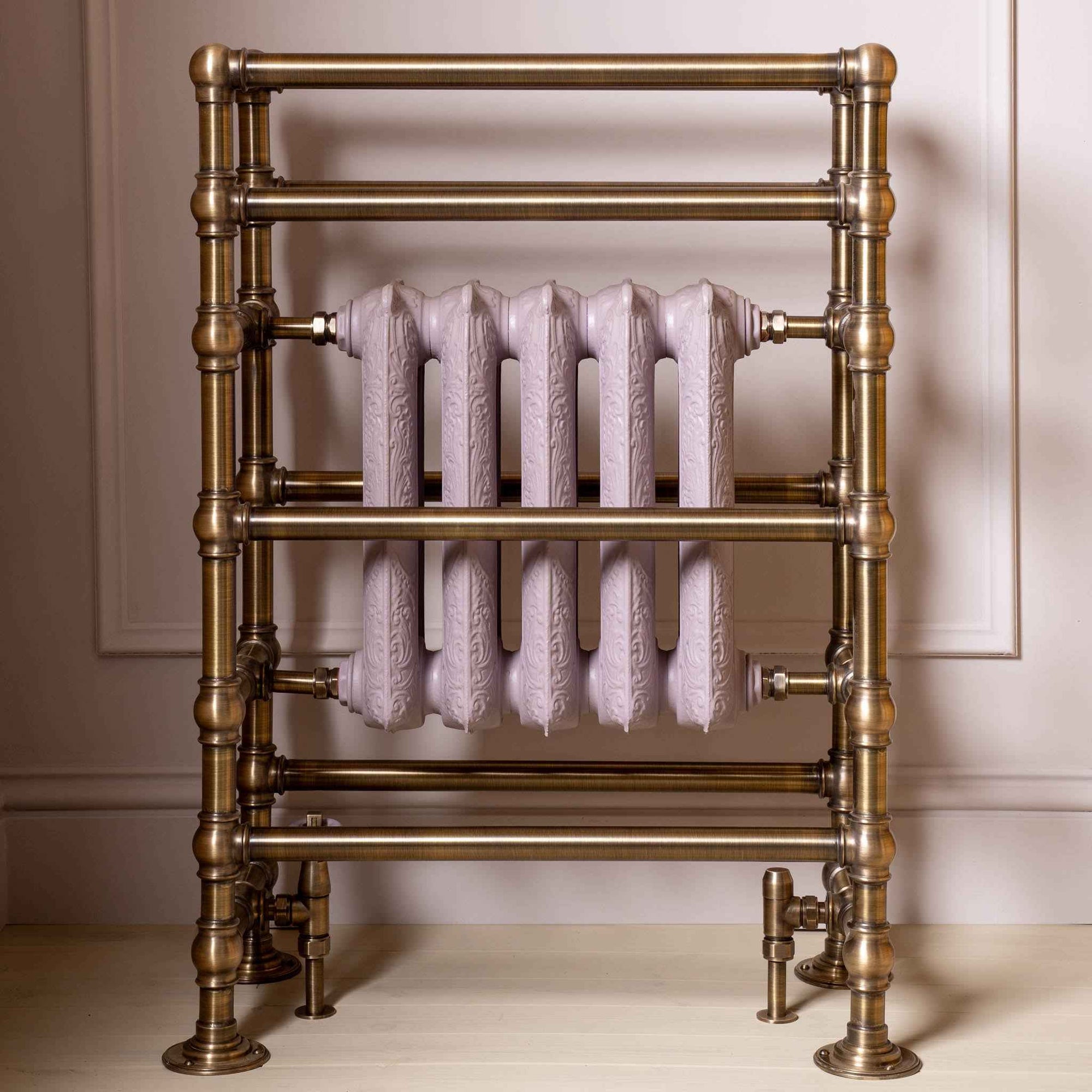 Argyle Heated Towel Rail (Inc. Cast Iron Radiator) - Rutland London