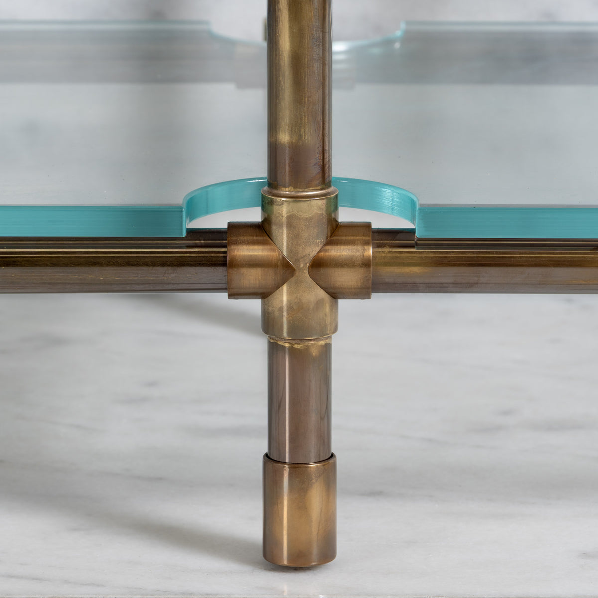 Orchard Double Vanity Suite (Inc. Marble Top, Upstand, Glass Shelf & Basins) - Rutland London