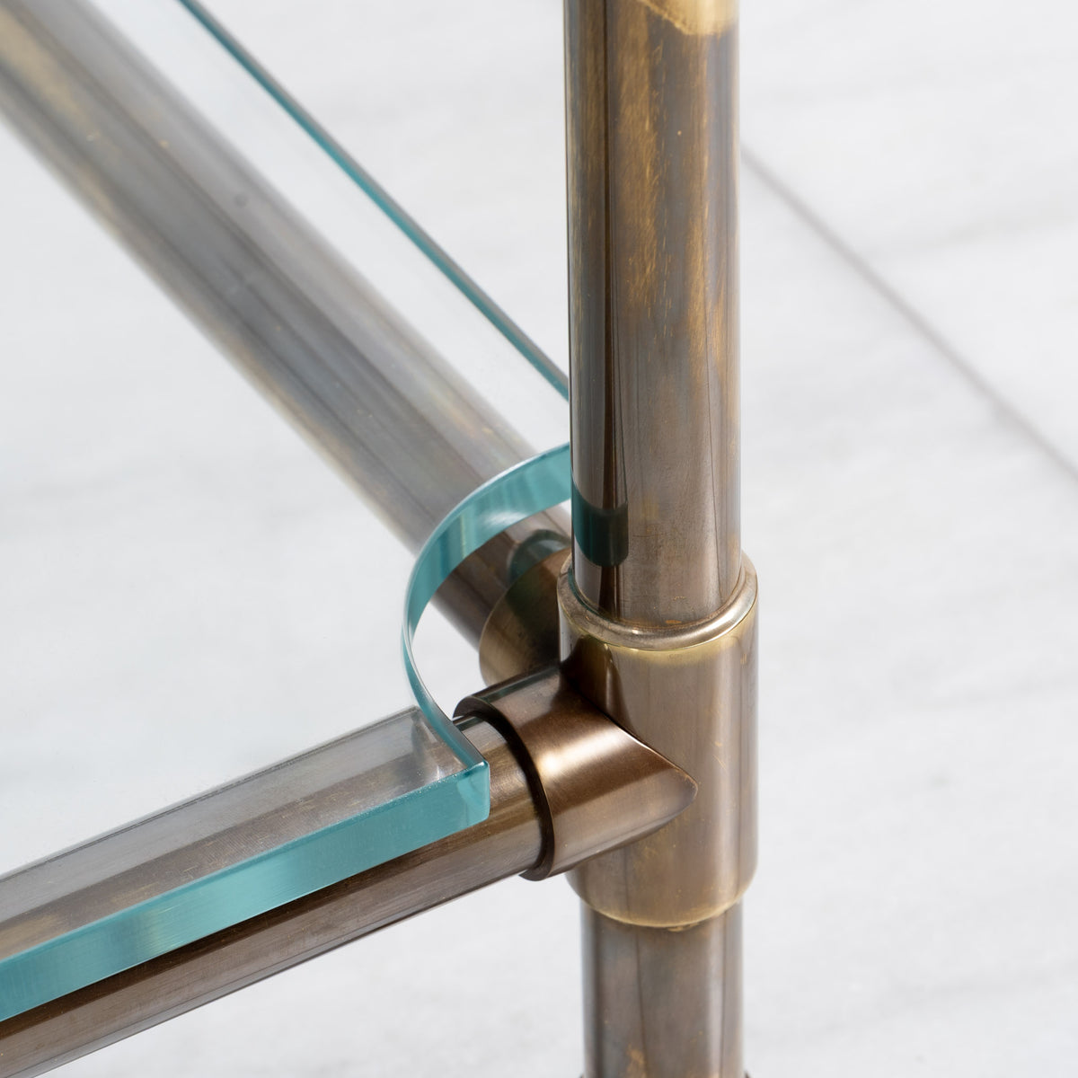 Orchard Double Vanity Suite (Inc. Marble Top, Upstand, Glass Shelf & Basins) - Rutland London