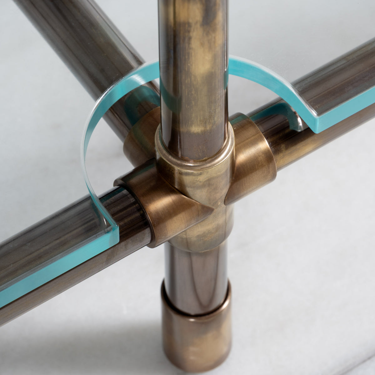 Orchard Double Vanity Suite (Inc. Marble Top, Upstand, Glass Shelf & Basins) - Rutland London