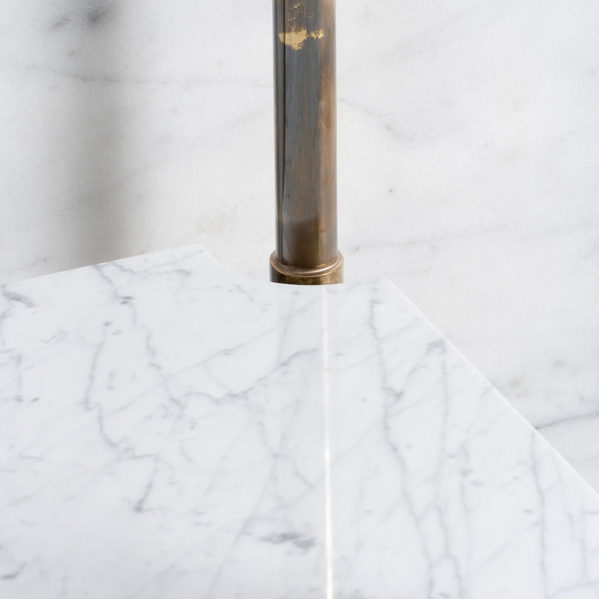 Franklin Double Vanity Suite (Inc. Marble Top, Upstand, Shelf & Basins) - Rutland London