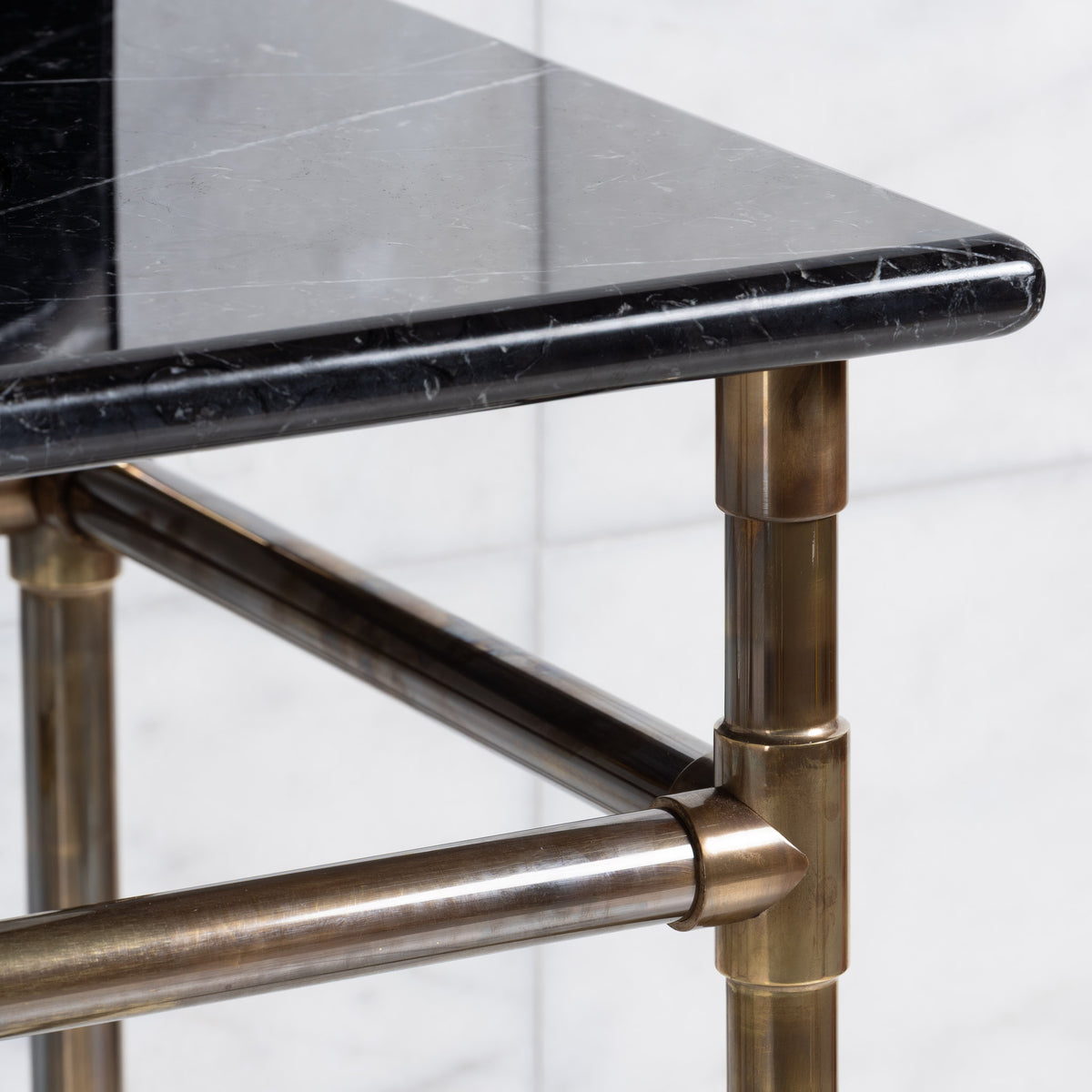 Camden Double Vanity Suite (Inc. Marble Top, Upstand & Basins) - Rutland London