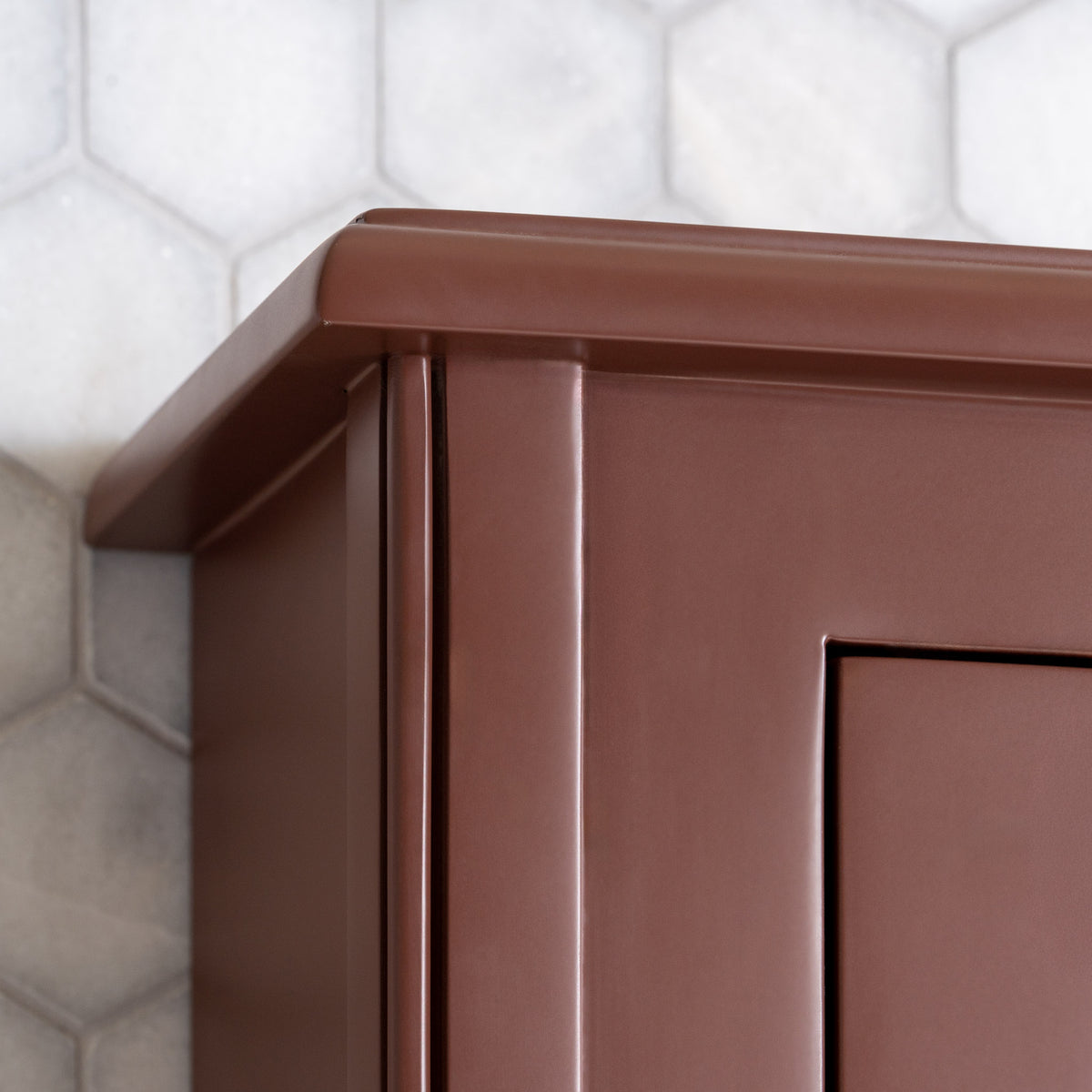 Harrow Surface Mounted Cabinet Painted Bathroom Mirror - Rutland London