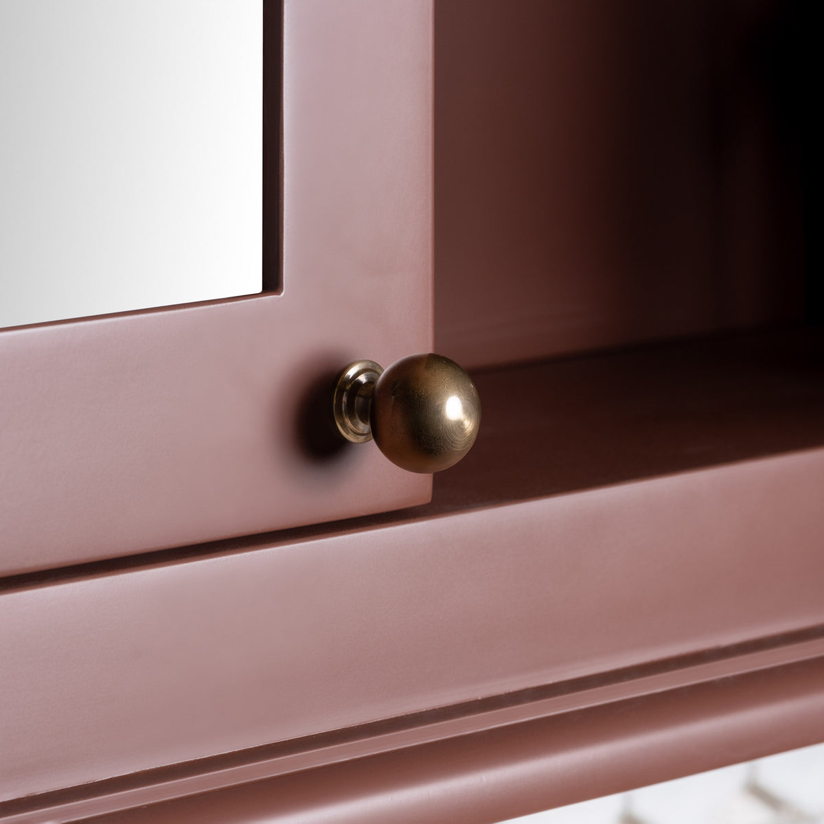 Harrow Surface Mounted Cabinet Painted Bathroom Mirror - Rutland London