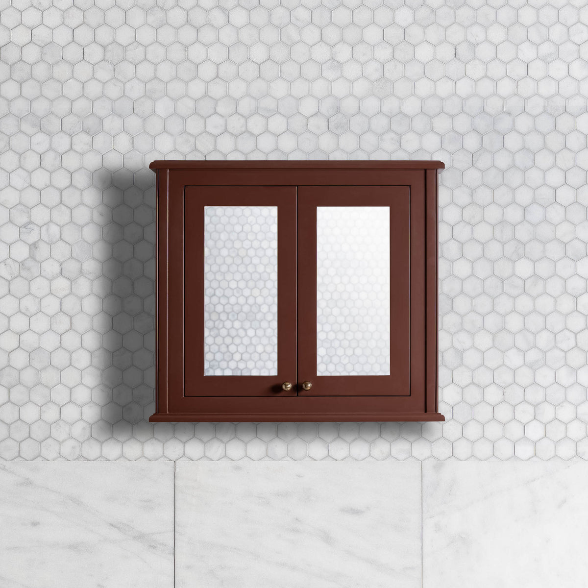 Harrow Surface Mounted Cabinet Painted Bathroom Mirror - Rutland London