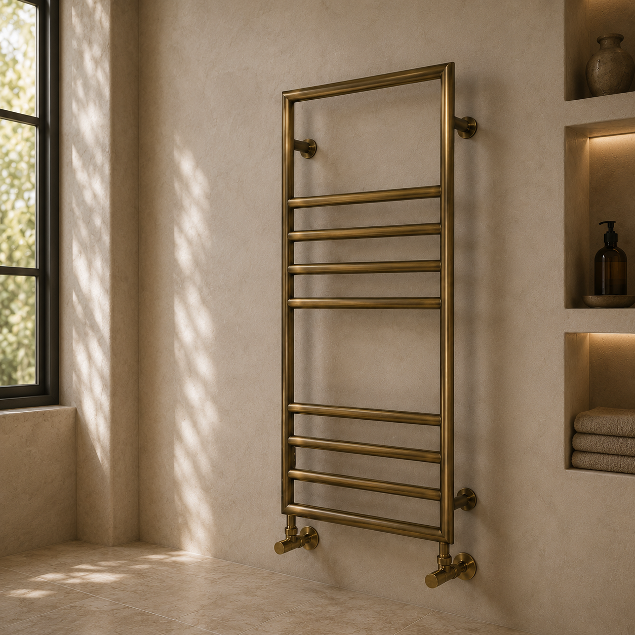 Thurlo Heated Towel Rail - Rutland London
