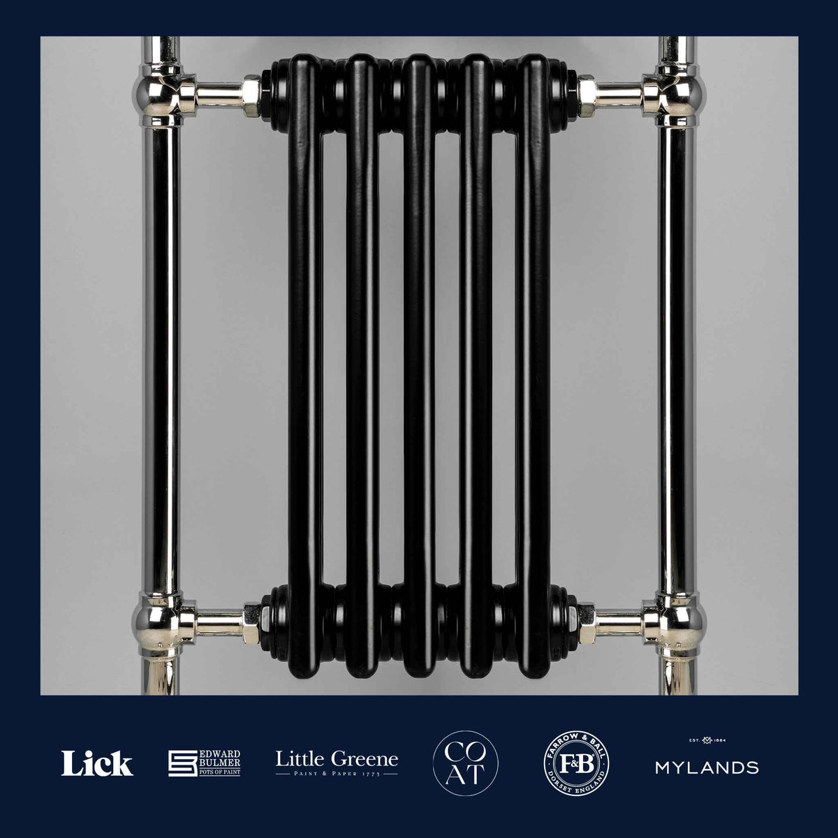 Trafalgar Heated Towel Rail - Rutland London