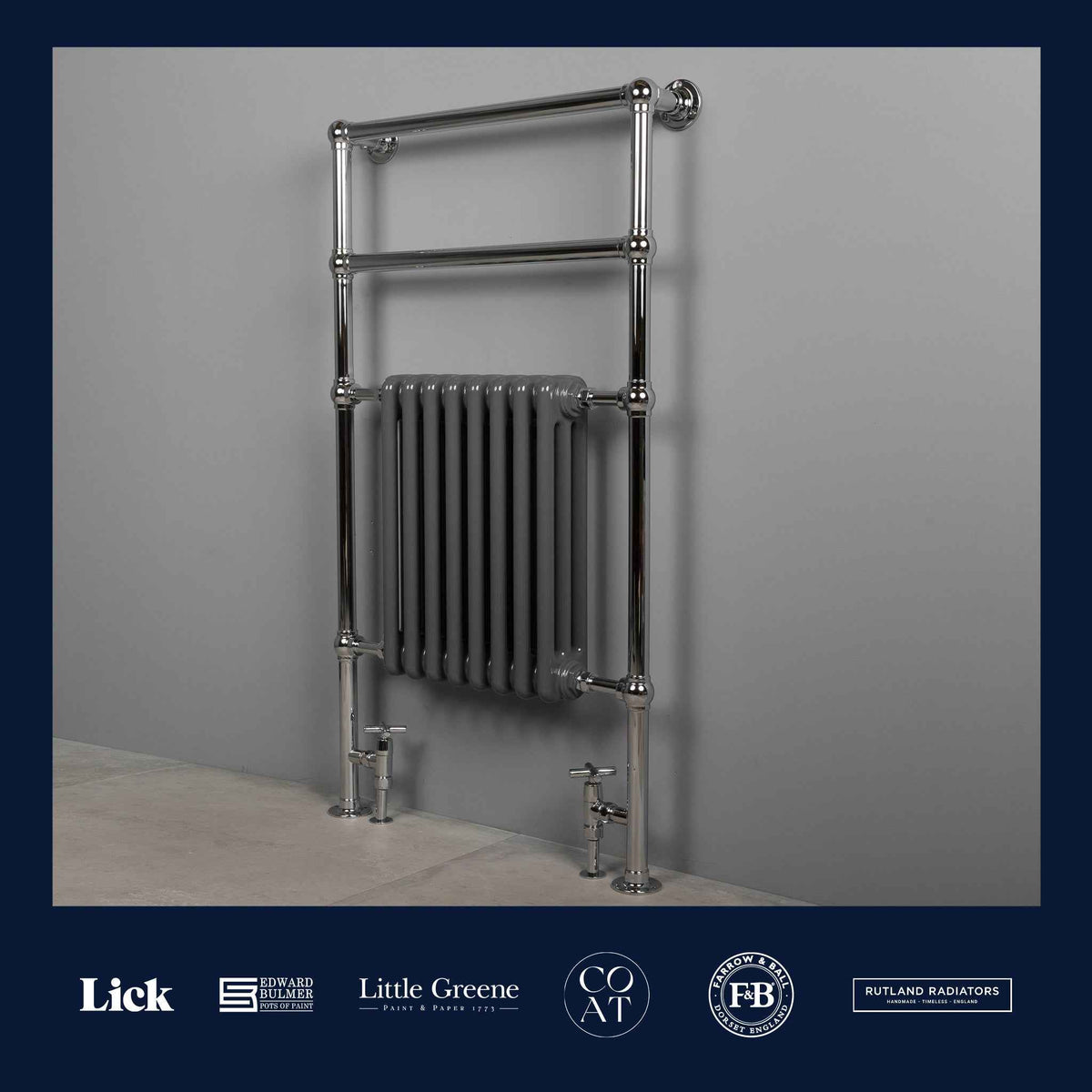 Walcot Heated Towel Rail - Rutland London