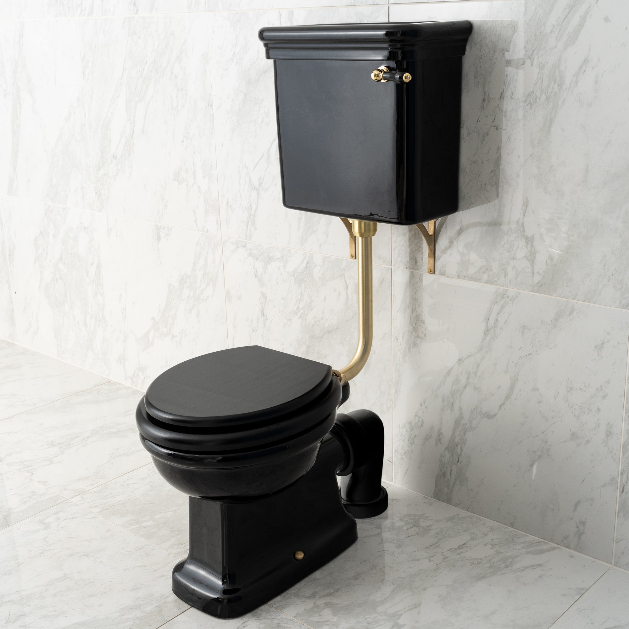 Russell Black Low Level WC Suite - Rutland London